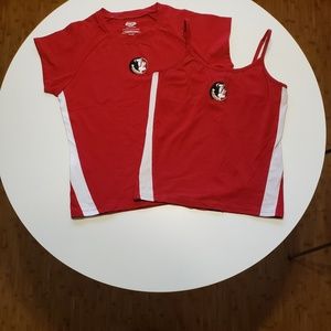 Women's Red Tank Top with Logo